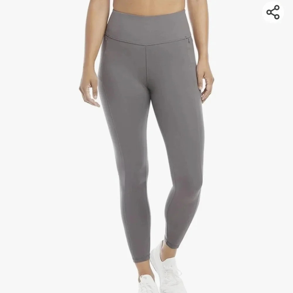 Danskin hidden zip pocket leggings Iced grey